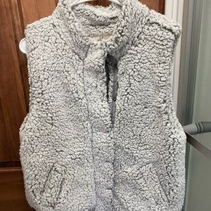 Gray Sherpa Vest
